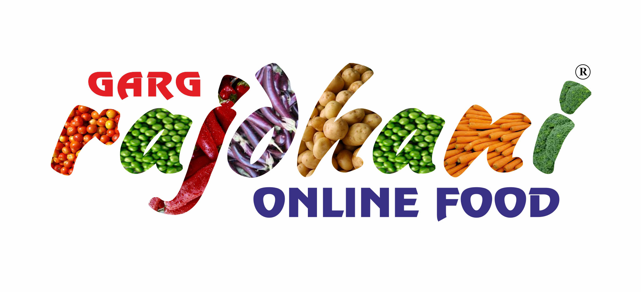 Rajdhani Online Food Logo